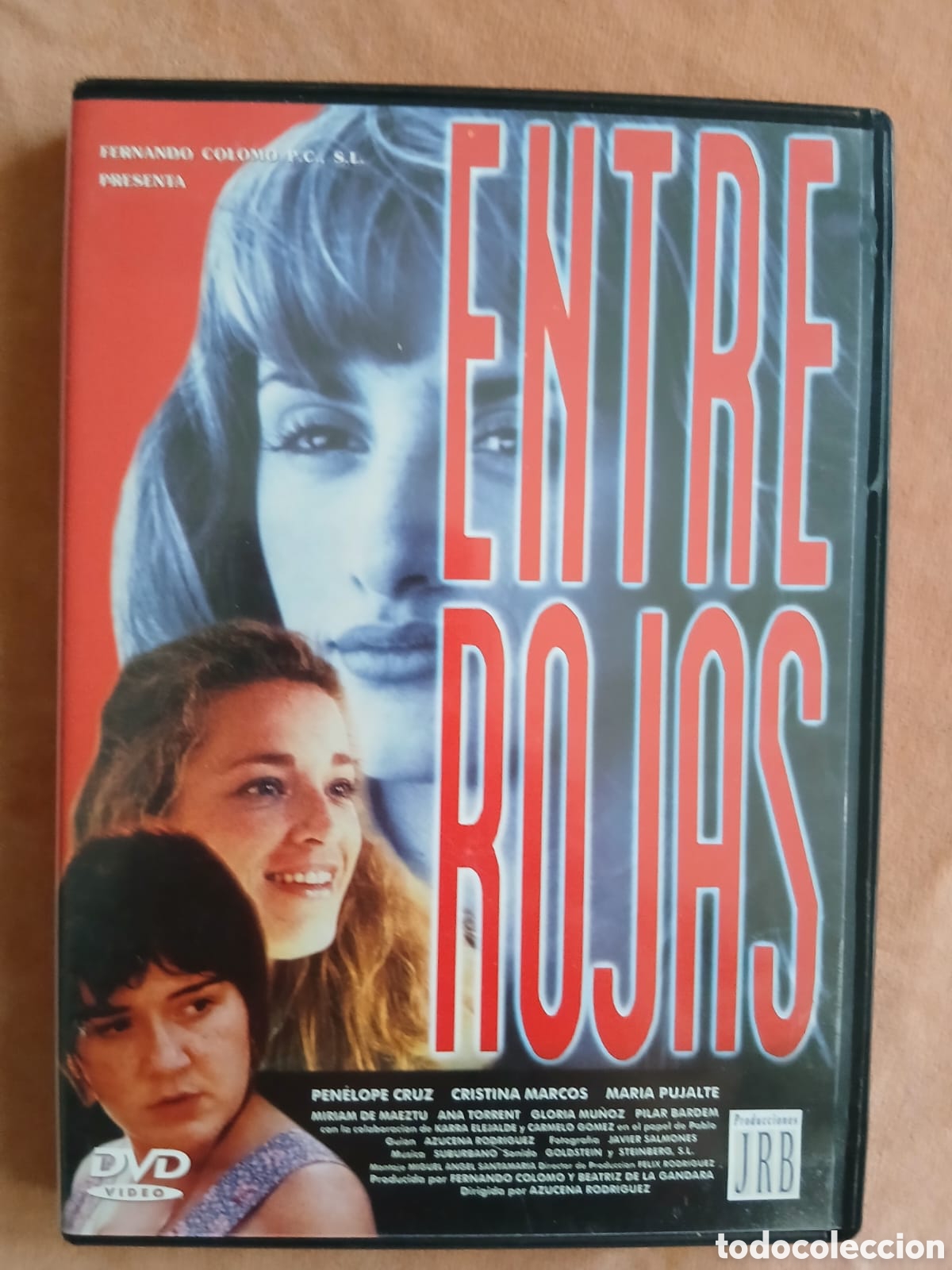 Casetes antiguos: ENTRE ROJAS &bull; Pen&eacute;lope Cruz, Pilar Bardem &bull; DRAMA &bull; DVD