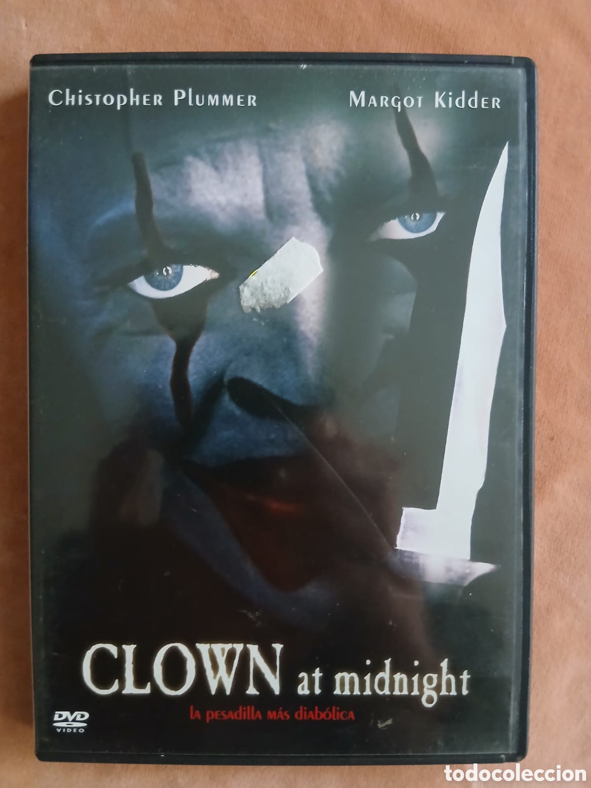 Casetes antiguos: CLOWN AT MIDNIGHT &bull; Jean Perellin &bull; Christopher Plummerm Margot Kidder &bull; TERROR &bull; DVD