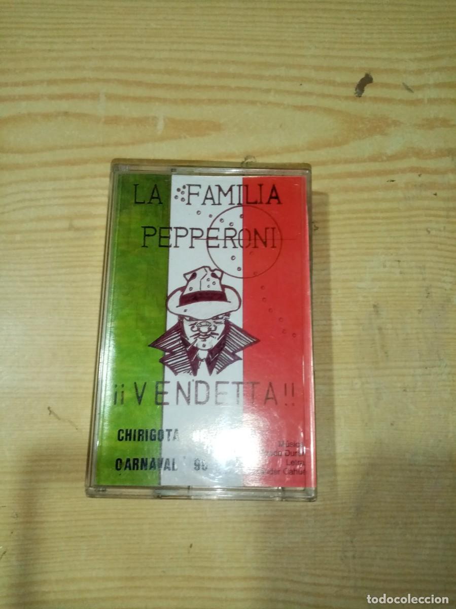 Casetes antiguos: CASETES LA FAMILIA PEPPERONI. VENDETTA.