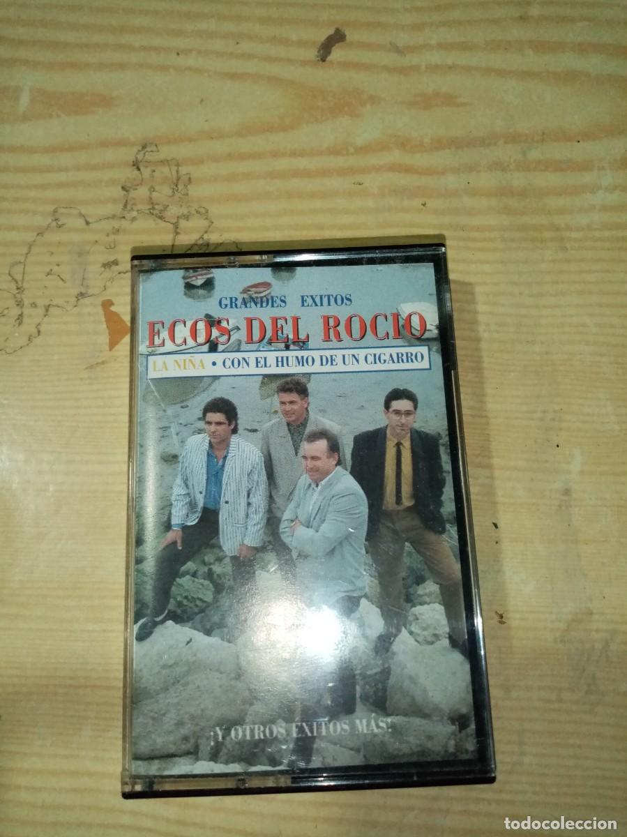 Casetes antiguos: GRANDES EXITOS ECOS DEL ROCIO . LA NI&Ntilde;A . CON EL HUMO DE UN CIGARRO. C23F