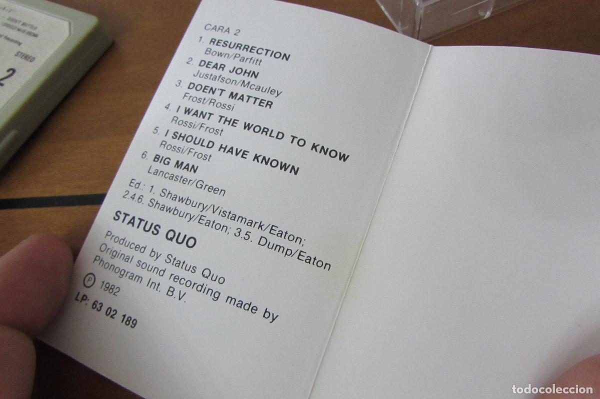 Casetes antiguos: status quo. 1982 CASETTE - Foto 7