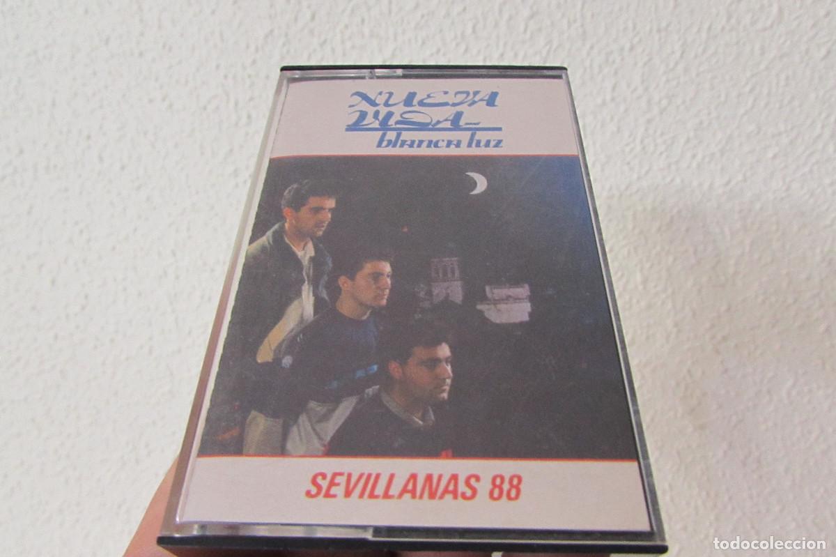 Casetes antiguos: NUEVA VIDA (BLANCA LUZ) sevillanas 88 FLAMENCO-RARO EN CASETTE