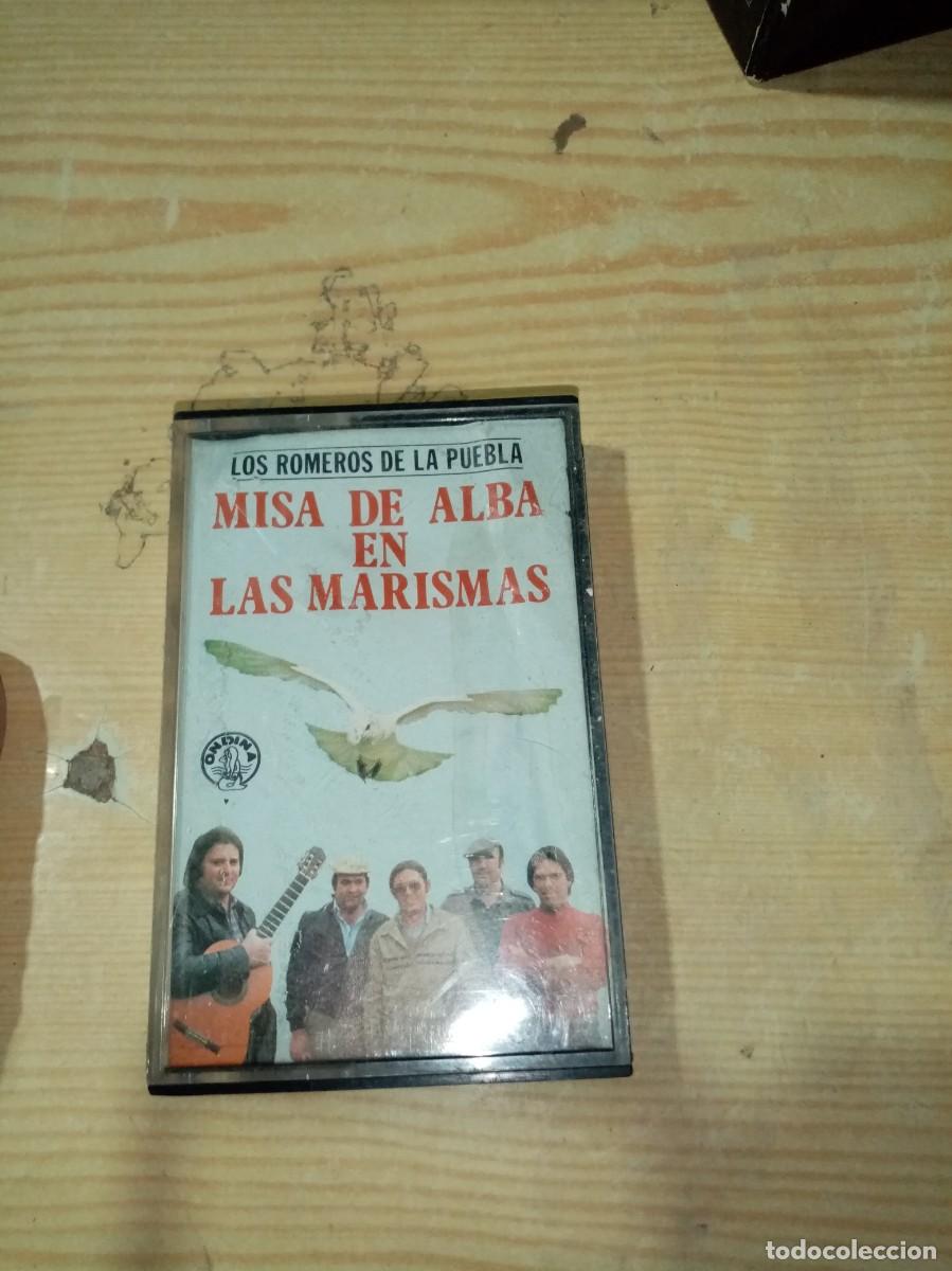 Casetes antiguos: LOS ROMEROS DE LA PUEBLA. MISA DE ALBA EN LAS MARISMAS C11F