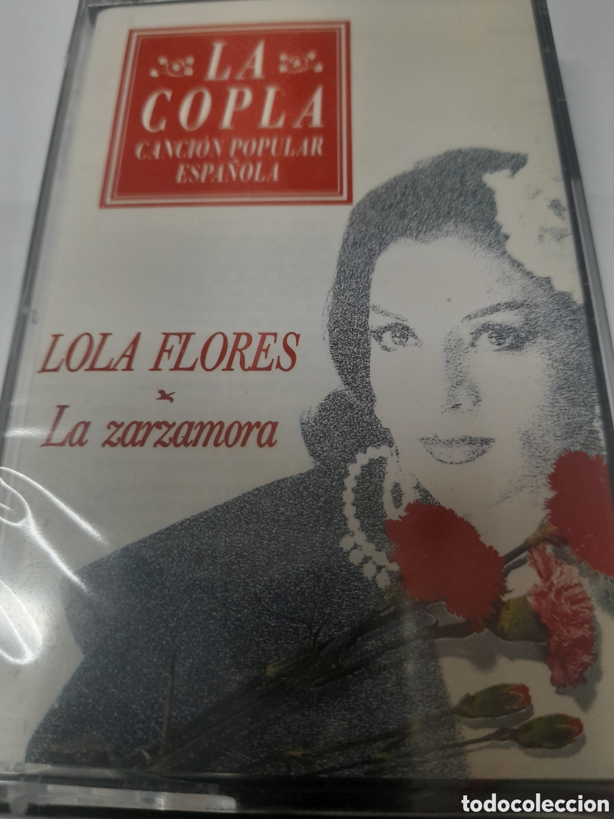 Casetes antiguos: LOLA FLORES. LA ZARZAMORA. - Foto 1