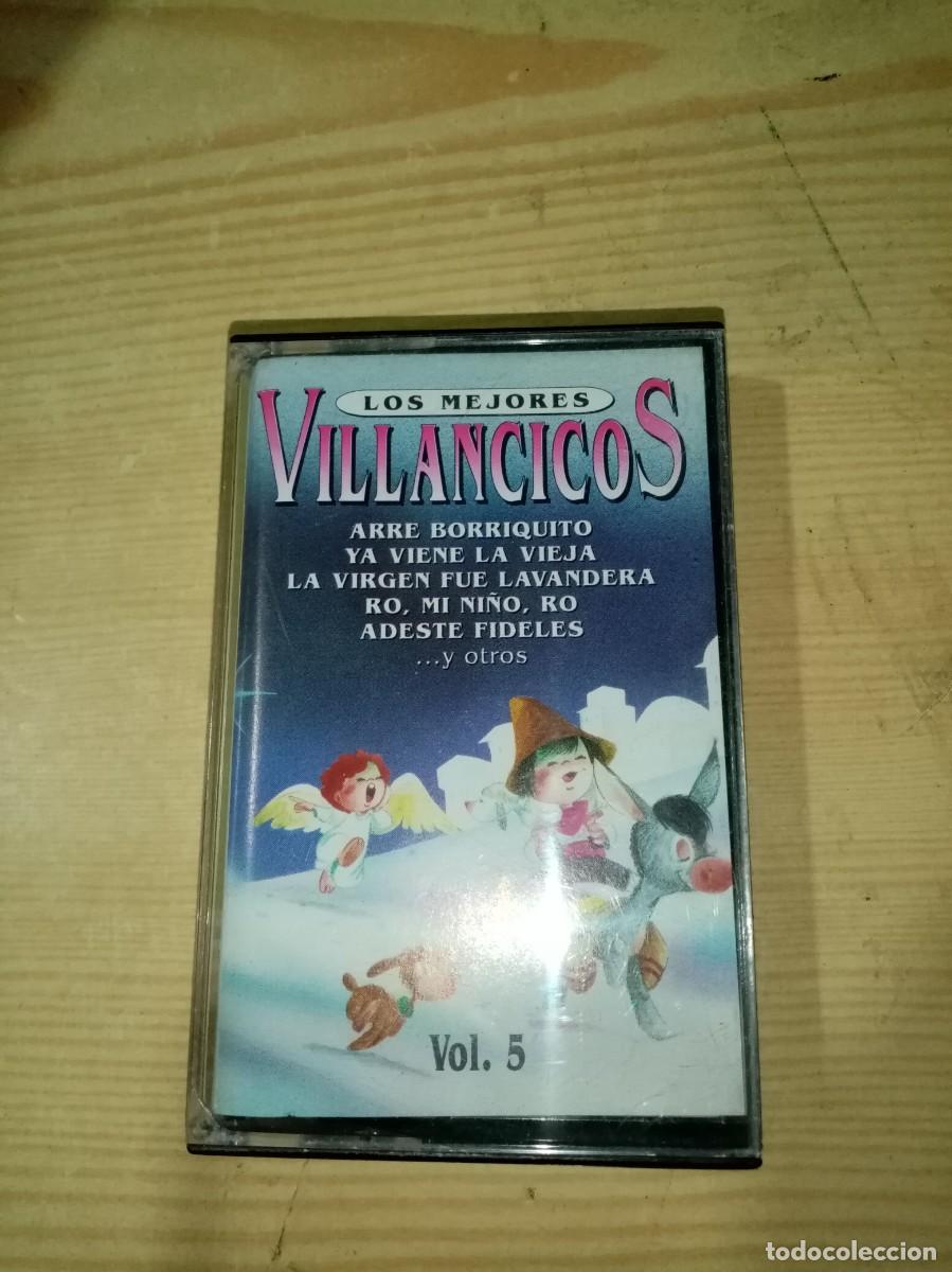 Casetes antiguos: LOS MEJORES VILLANCICOS. VOL. 5. C11F