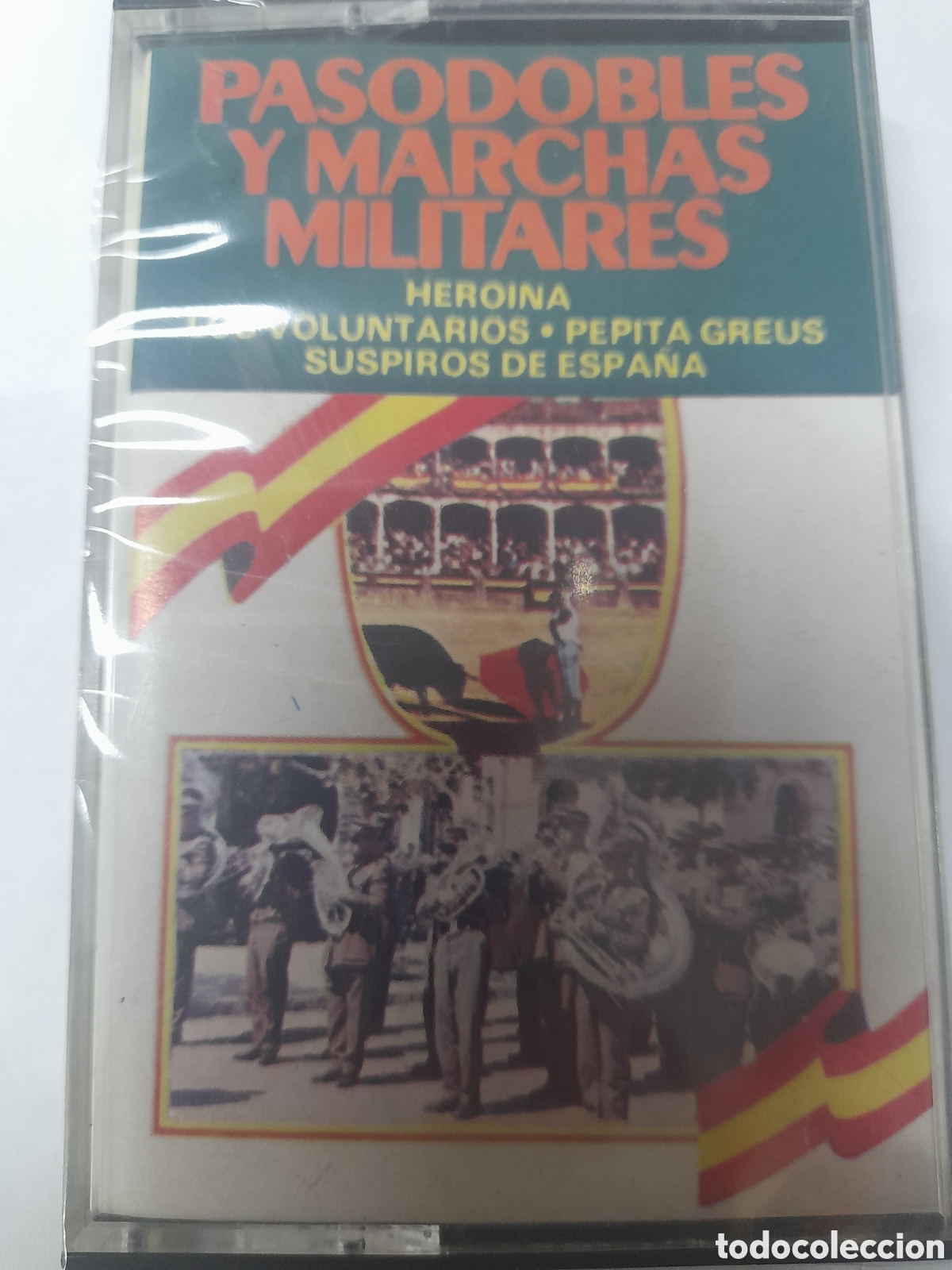 Casetes antiguos: PASODOBLES Y MARCHAS MILITARES. - Foto 1