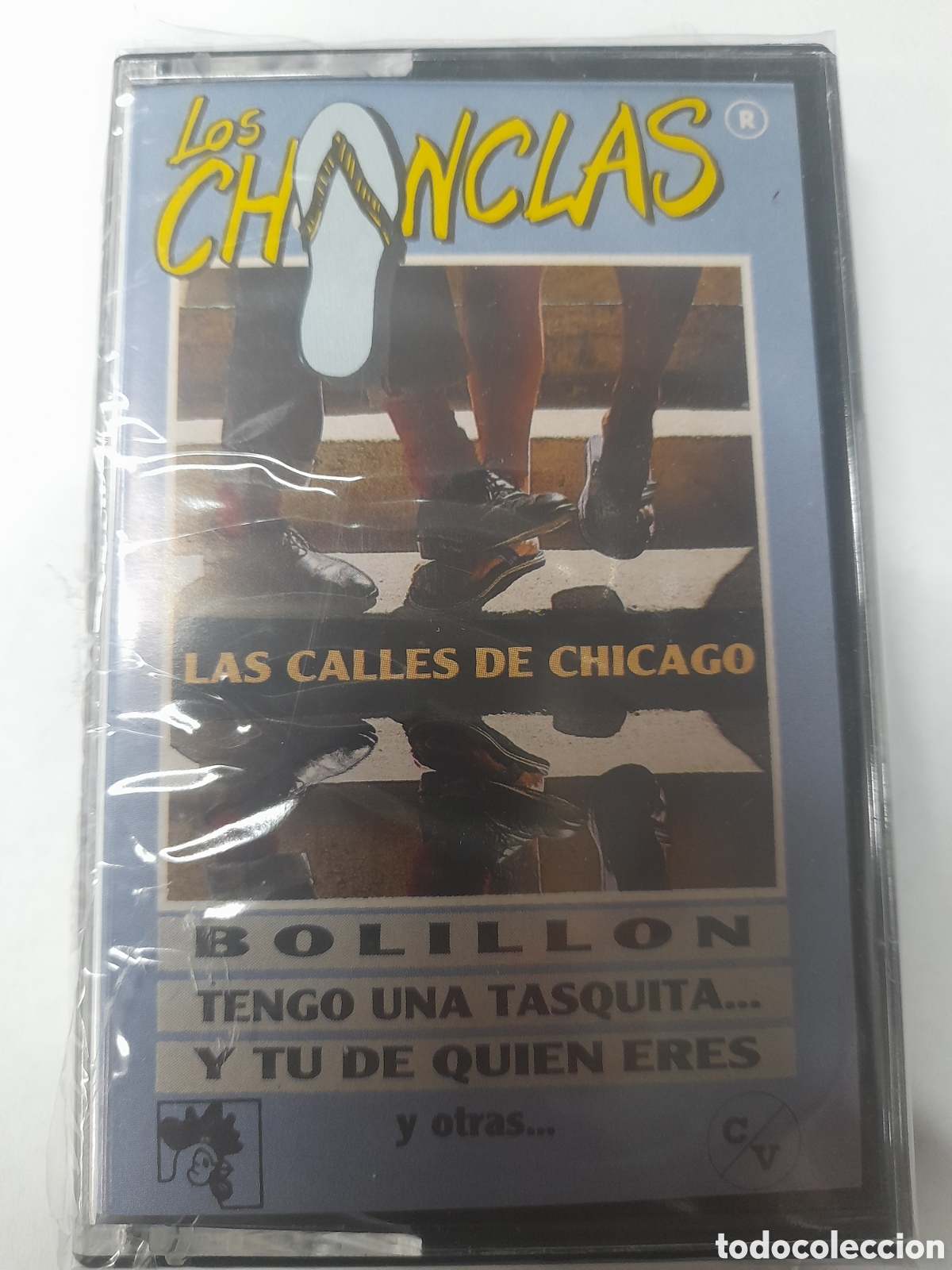 Casetes antiguos: LOS CHANCLAS. Las calles de Chicago. - Foto 1