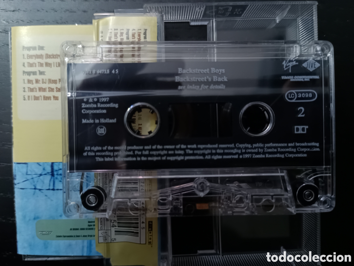 Casetes antiguos: Casete Backstreet Boys - Backstreets Back - Foto 3