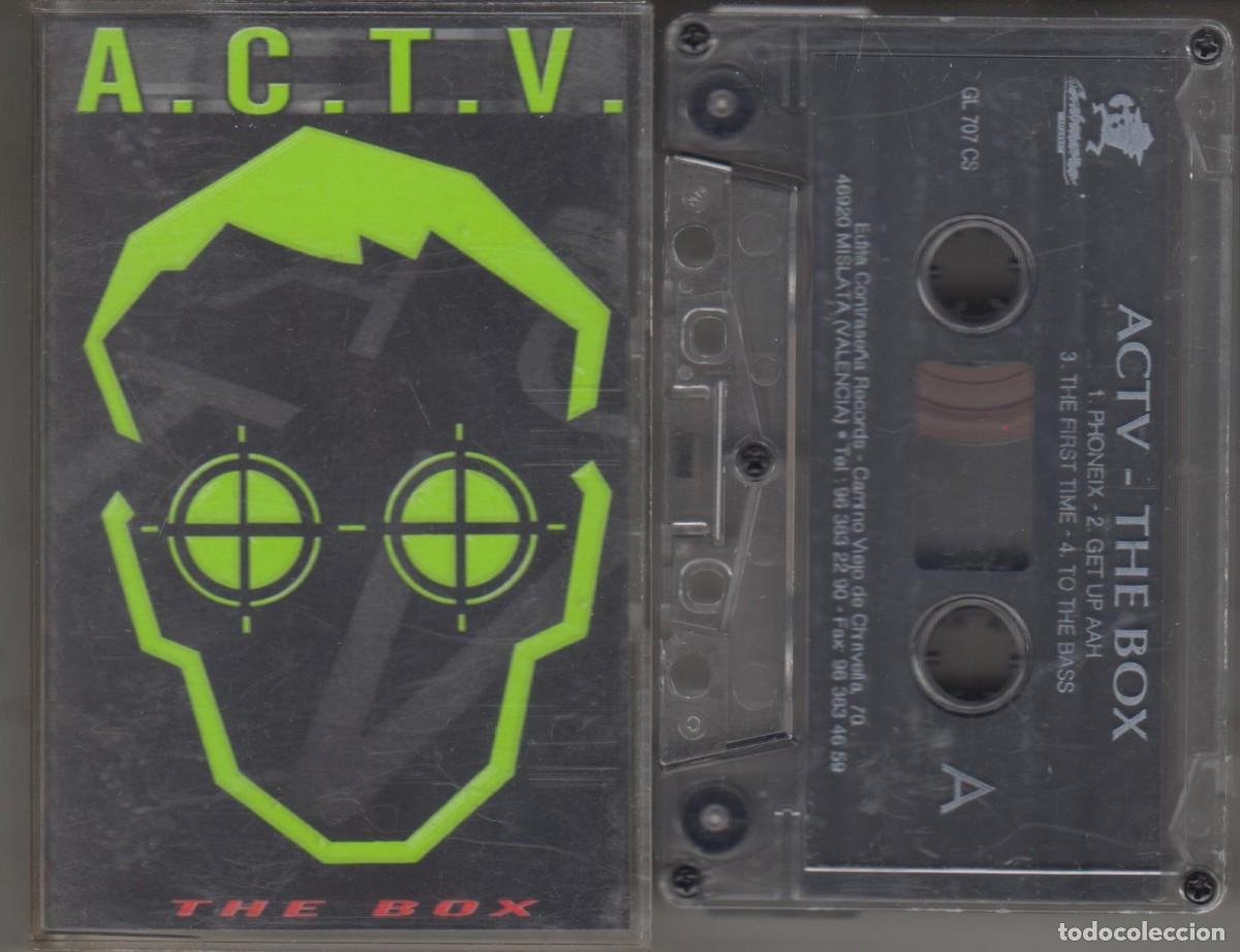 Casetes antiguos: ACTV cassette The Box 2001 Contrase&ntilde;a Records