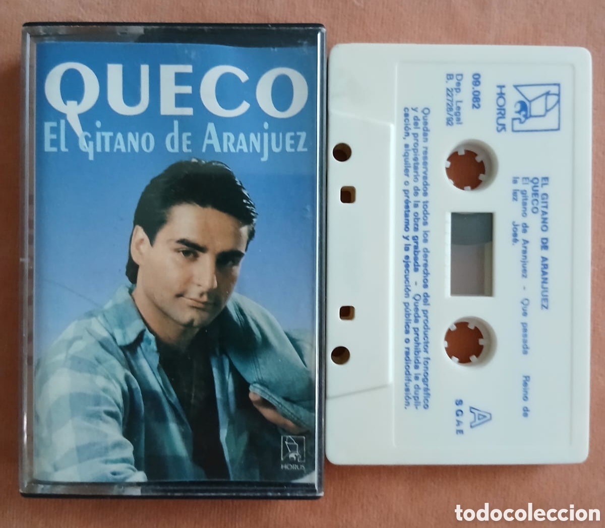 Casetes antiguos: QUECO &bull; EL GITANO DE ARANJUEZ &bull; HORU &bull; CASETE﻿