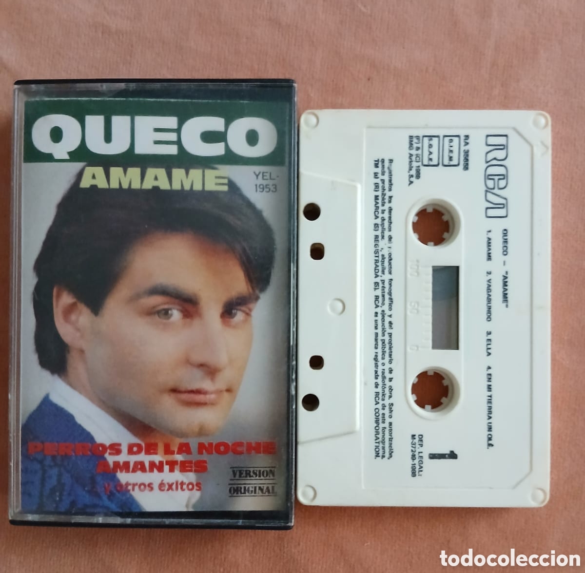 Casetes antiguos: QUECO &bull; AMAME &bull; RCA &bull; CASETE﻿