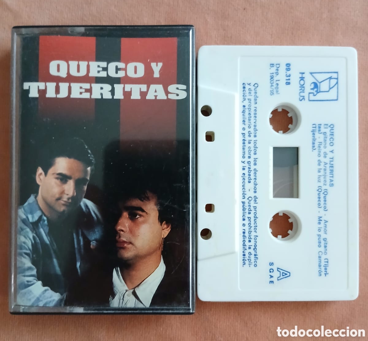 Casetes antiguos: QUECO Y TIJERITAS &bull; HORUS &bull; CASETE﻿