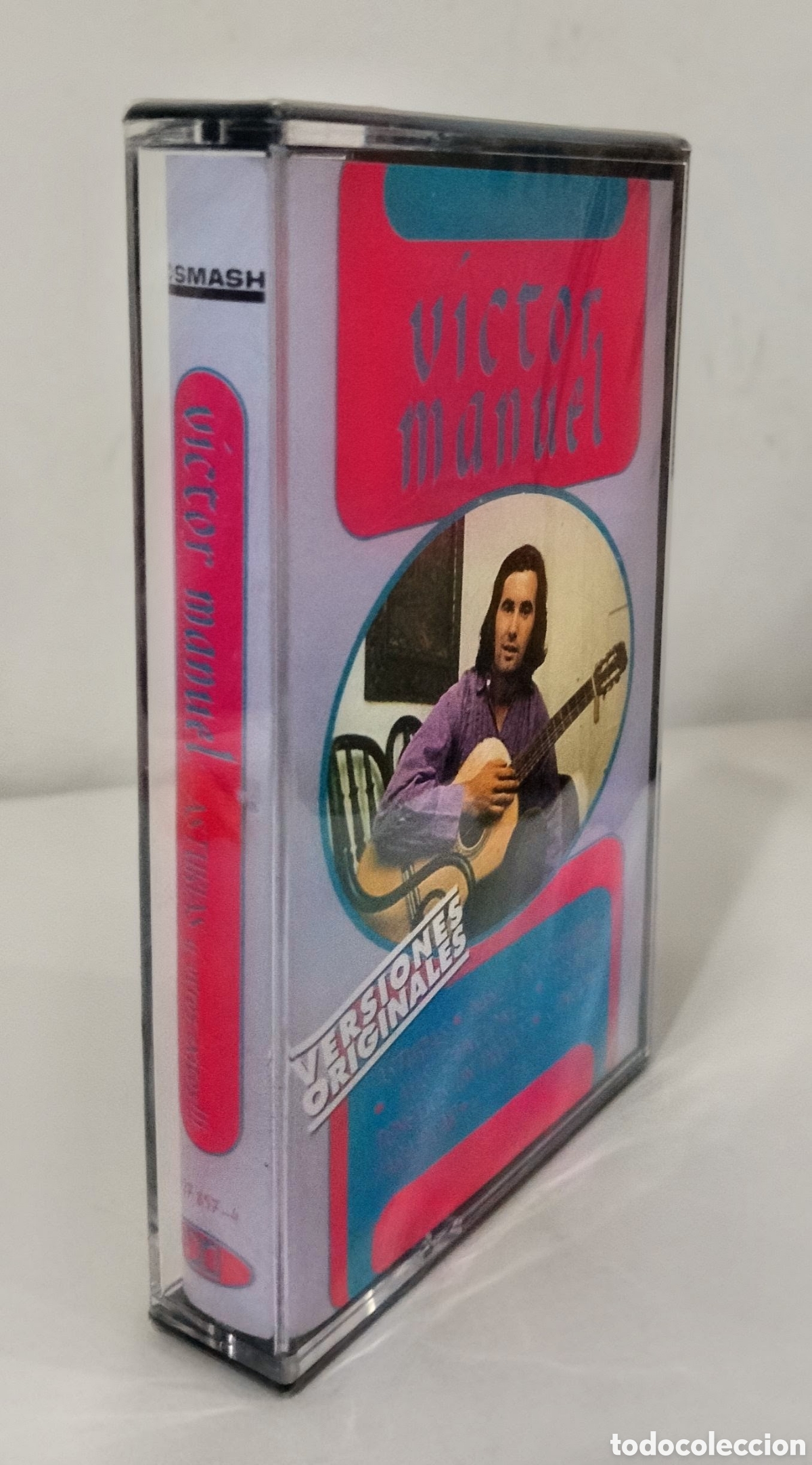 Casetes antiguos: VICTOR MANUEL VERSIONES ORIGINALES CASSETTE PRECINTADO - Foto 2