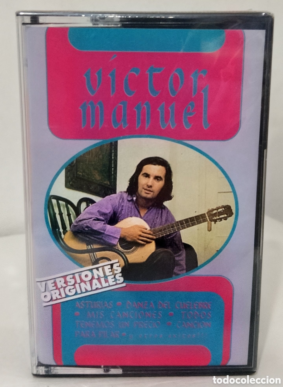 Cassettes Anciennes: VICTOR MANUEL VERSIONES ORIGINALES CASSETTE PRECINTADO