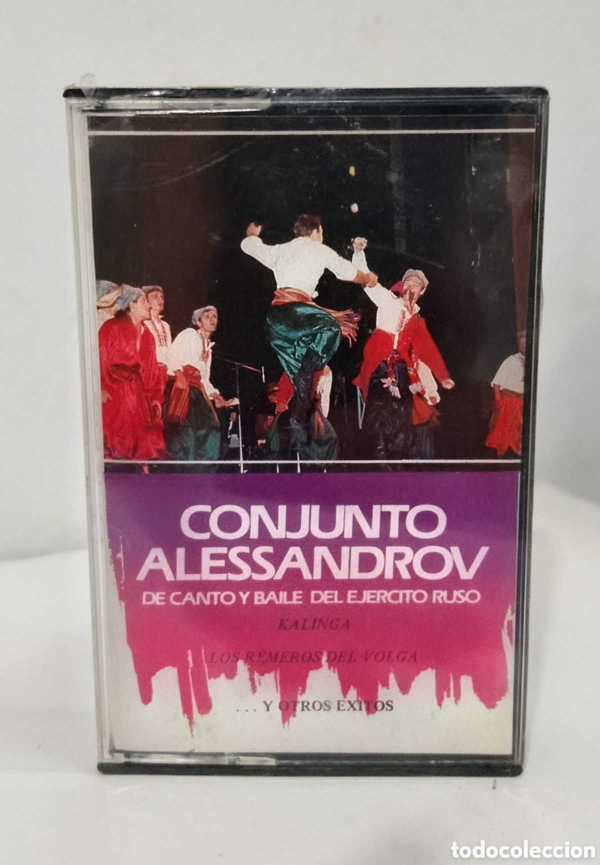 Cassettes Anciennes: CONJUNTO ALESSANDROV DE CANTO Y BAILE DEL EJERCITO RUSO O CORO DEL EJERCITO ROJO CASSETTE PRECINTADO