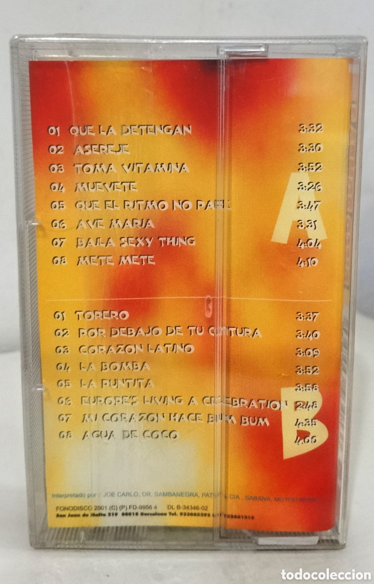 Casetes antiguos: CASSETTE PRECINTADO DISCO BOMBA 3 - Foto 3