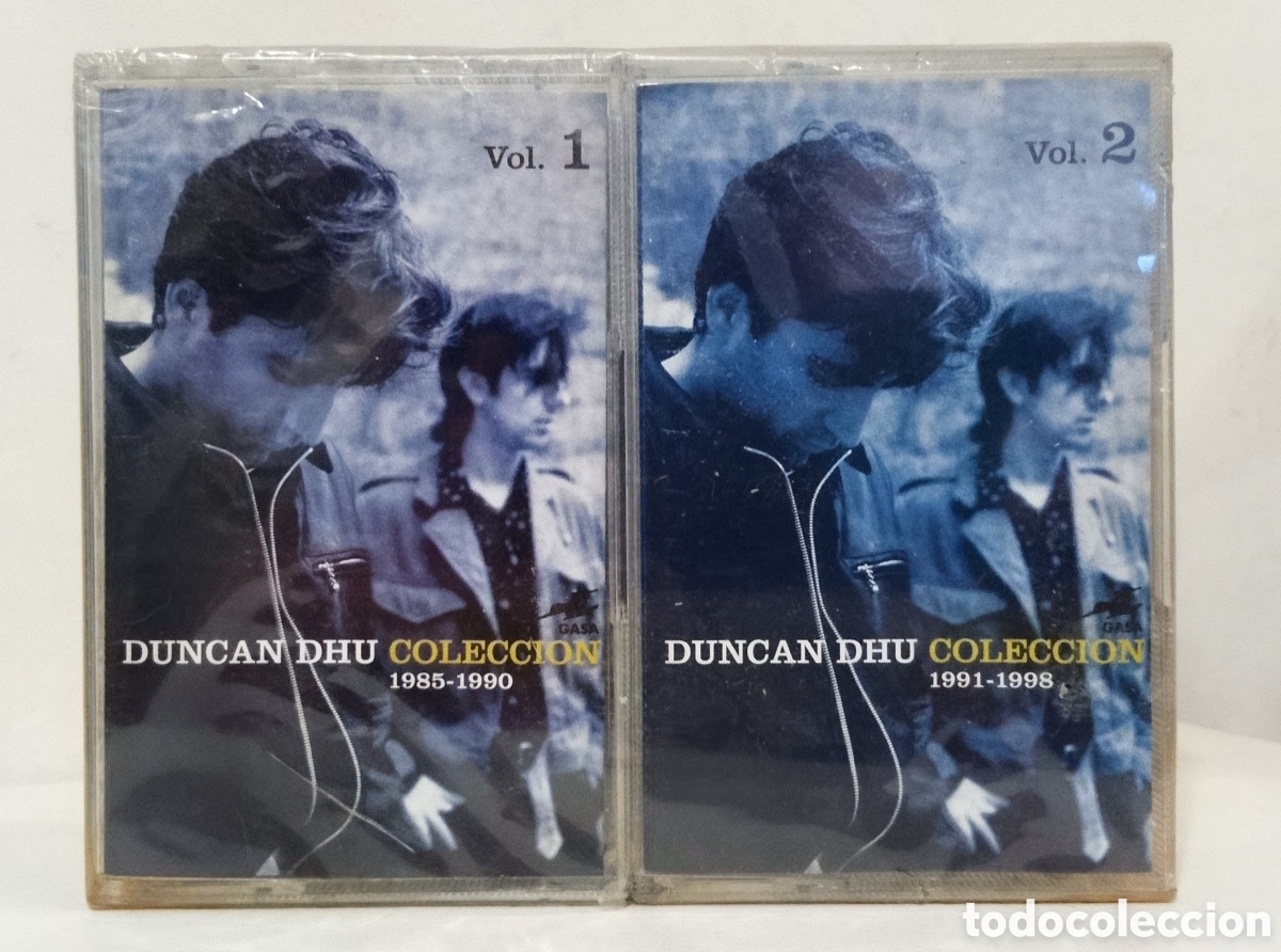 Casetes antiguos: CASSETTE PRECINTADO DUNCAN DHU COLECCION 1985-1990 PACK2 INDIVISIBLE
