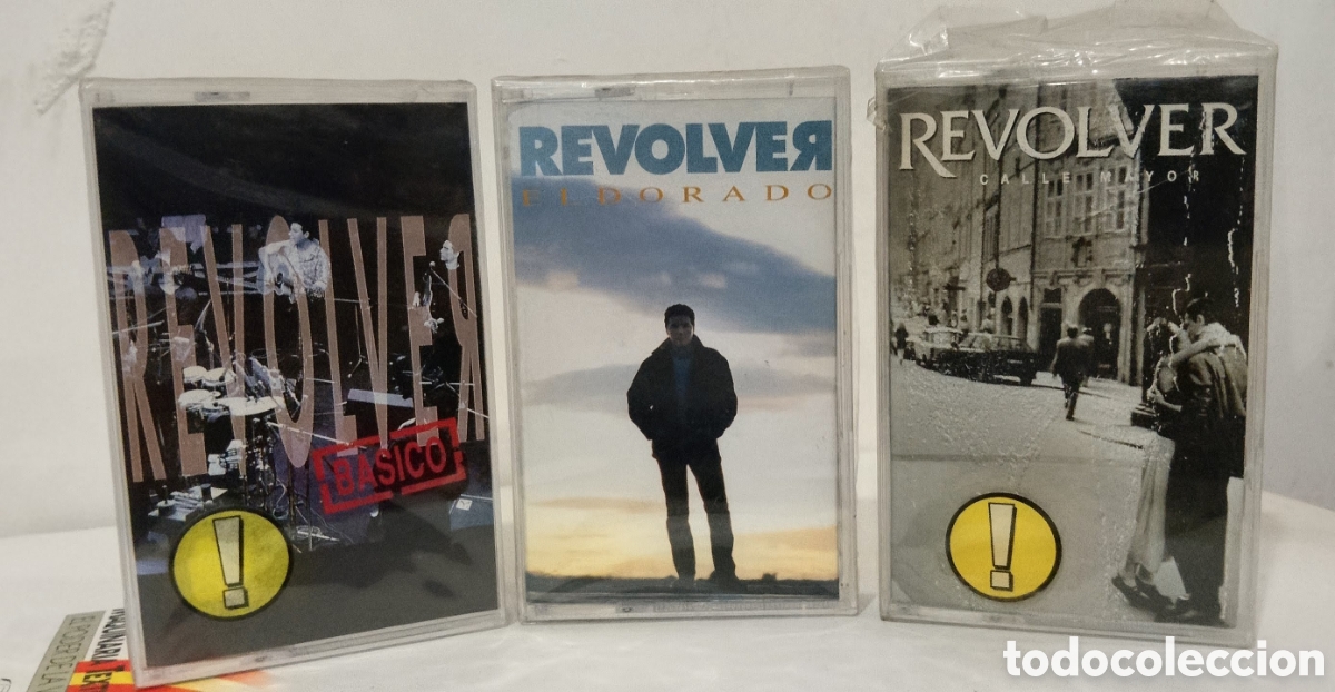 Casetes antiguos: REVOLVER PACK3 CASSETTES PRECINTADOS
