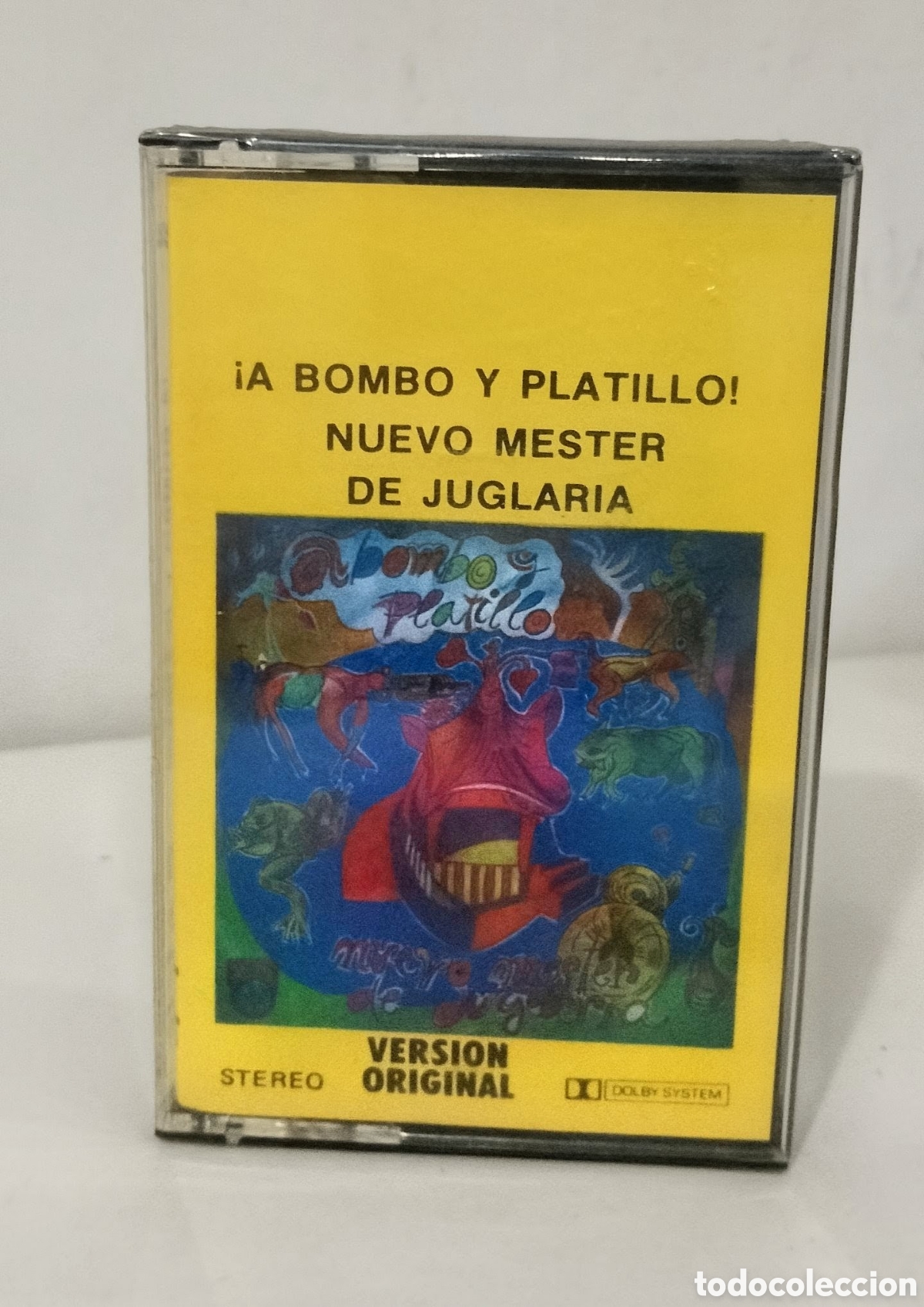 Casetes antiguos: A BOMBO Y PLATILLO - NUEVO MESTER DE JUGLARIA CASSETTE PRECINTADO