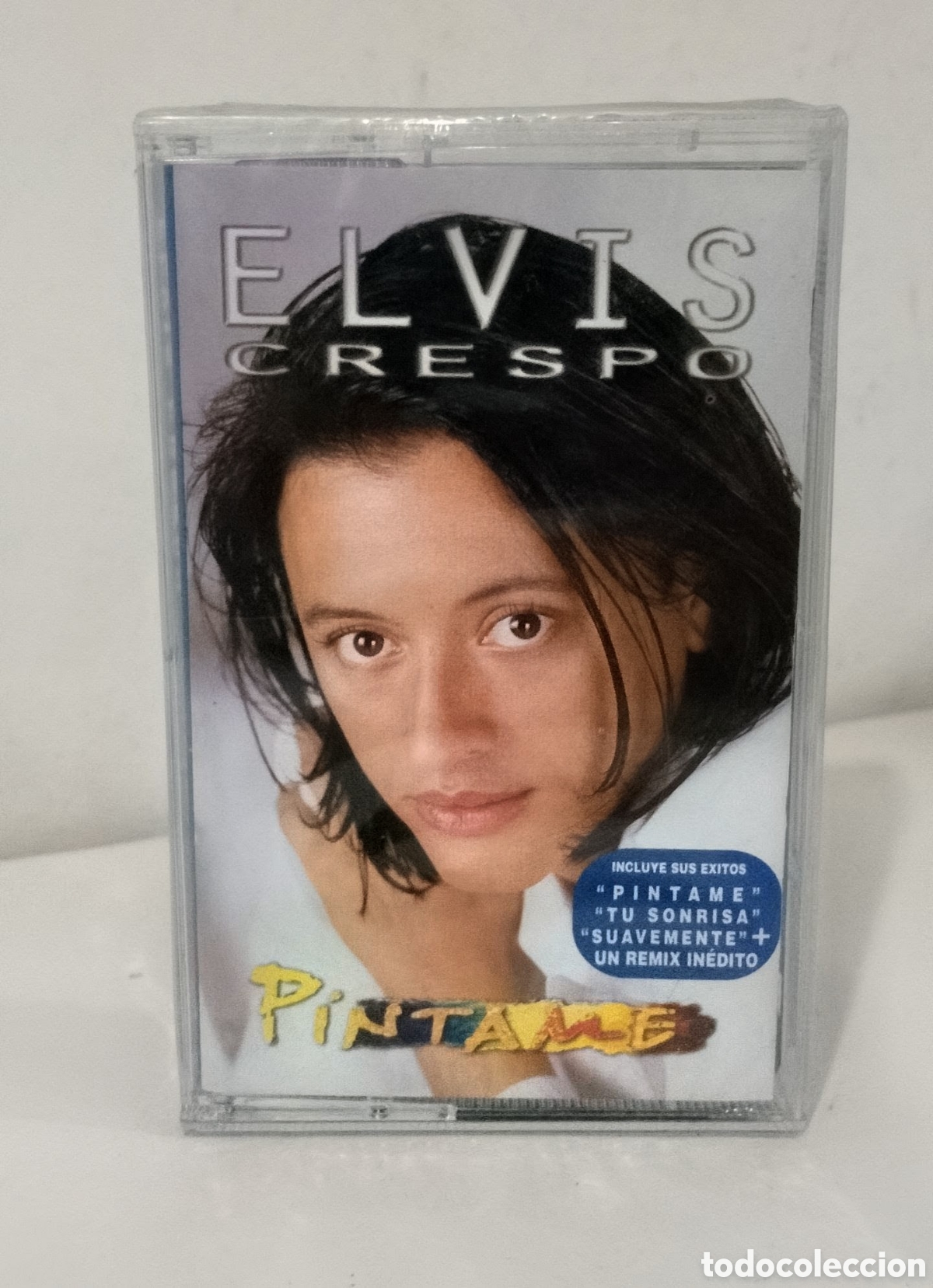 Casetes antiguos: ELVIS CRESPO - PINTAME - CASETTE PRECINTADO