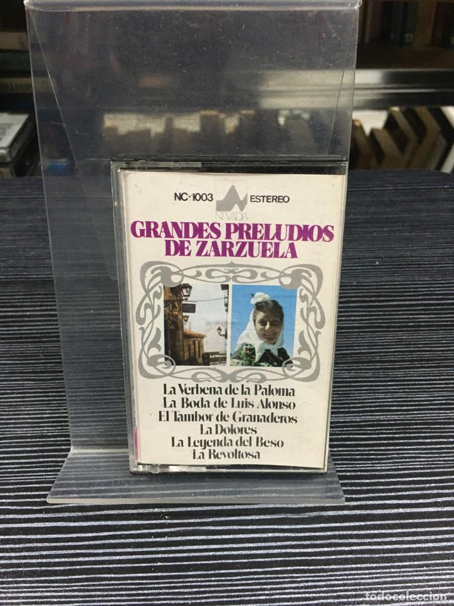 Casetes antiguos: Grandes Preludios de Zarzuela Varios / Orquesta