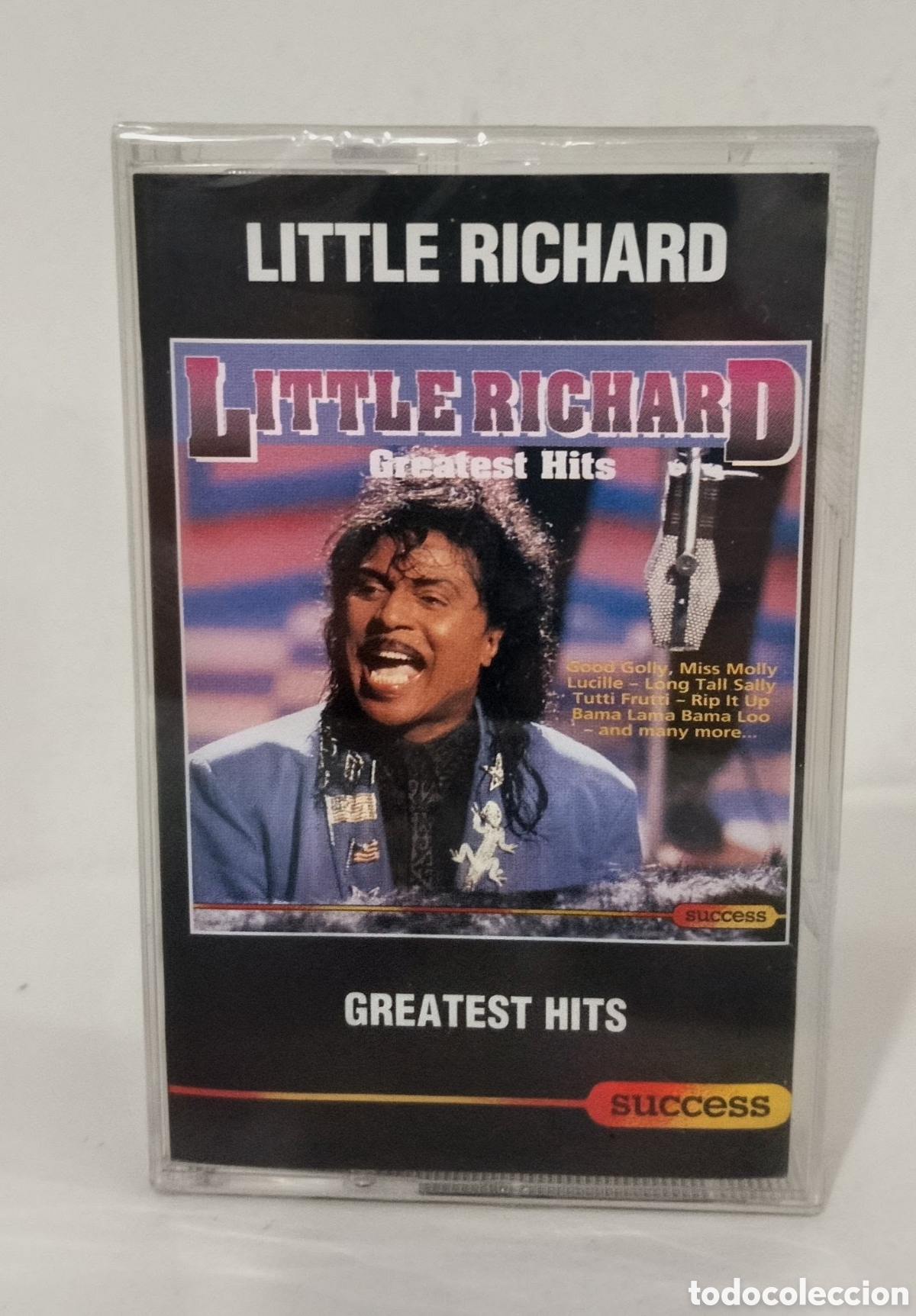 Casetes antiguos: LITTLE RICHARD - GREATEST HITS / GRANDES EXITOS 1993 CASSETTE PRECINTADO