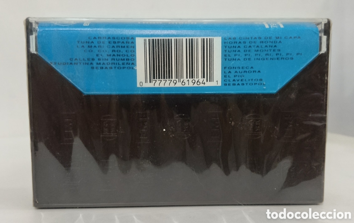 Casetes antiguos: TUNA DISCO 2 CASSETTE PRECINTADO 1985 - Foto 3