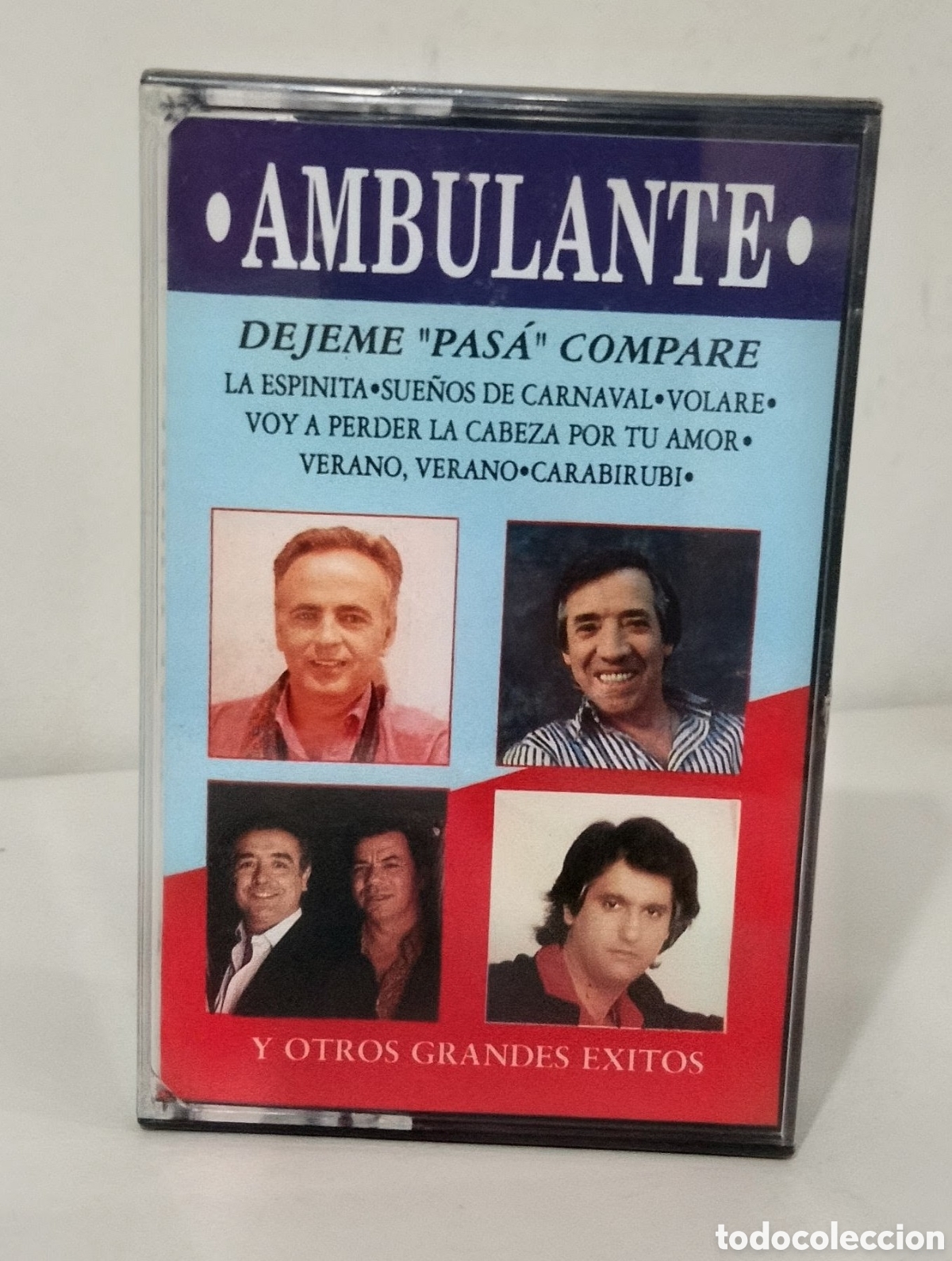 Casetes antiguos: CASSETTE PRECINTADO AMBULANTE - EL FARY, CHIQUETETE, LOS DEL RIO