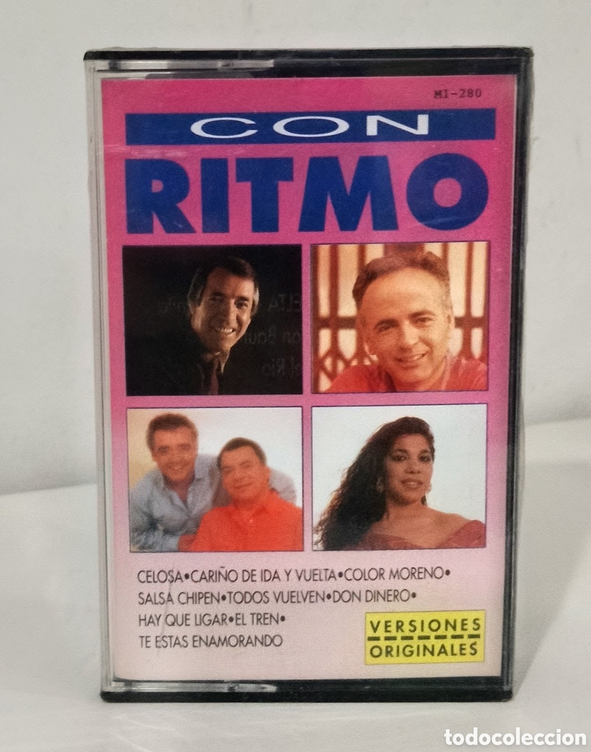Casetes antiguos: CON RITMO - CASSETTE PRECINTADO A&Ntilde;O 1991