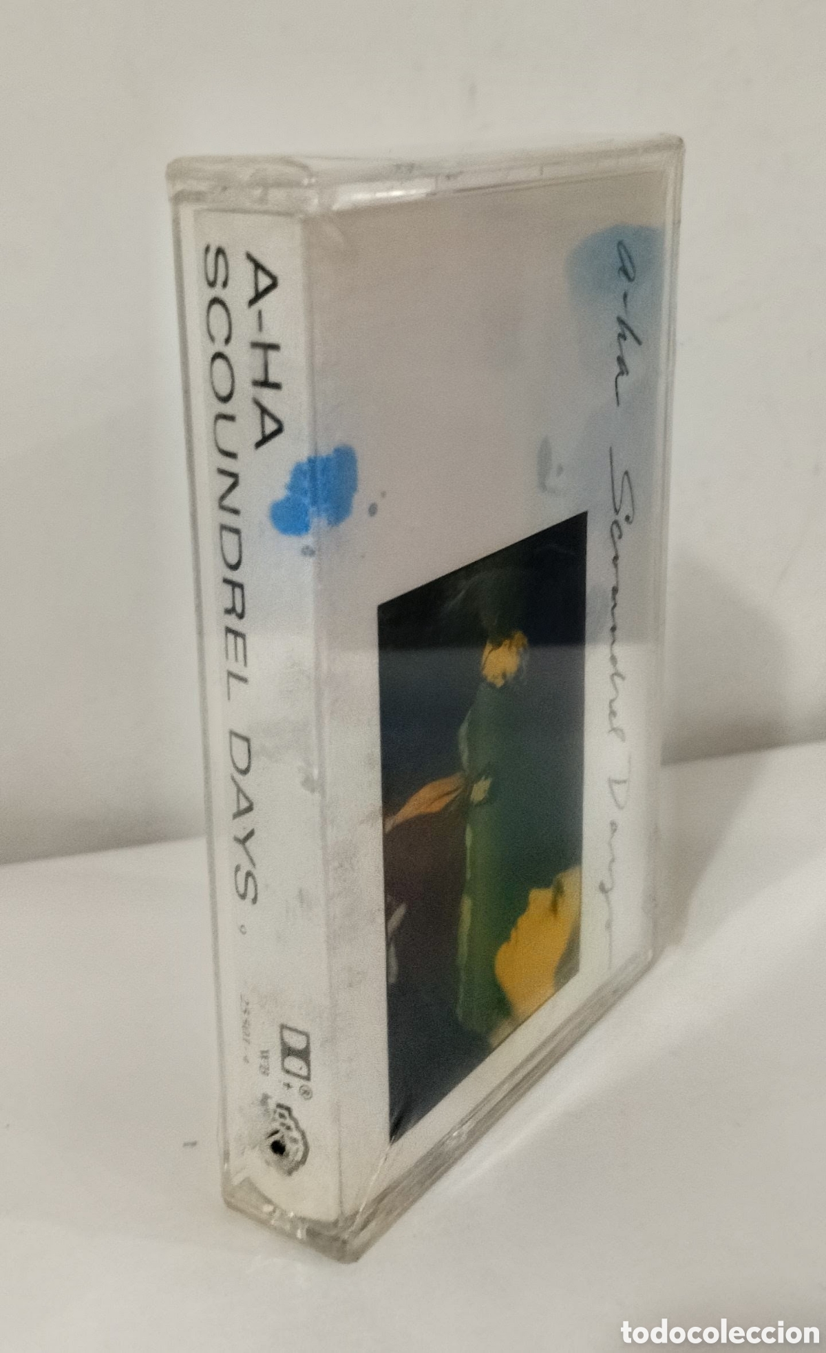 Casetes antiguos: A-HA. SCOUNDREL DAYS - CASSETTE PRECINTADO - Foto 2