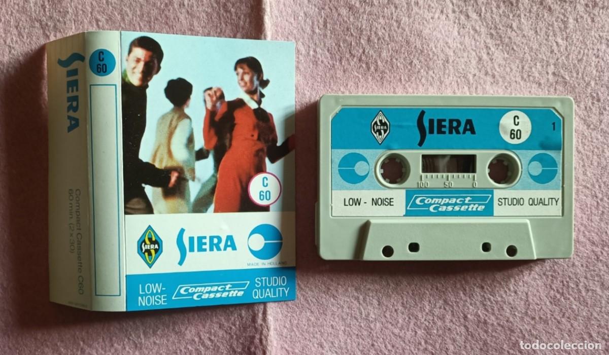 Casetes antiguos: CASSETTE SIERA C60 - Vintage - Hecho en HOLANDA (EX/EX)