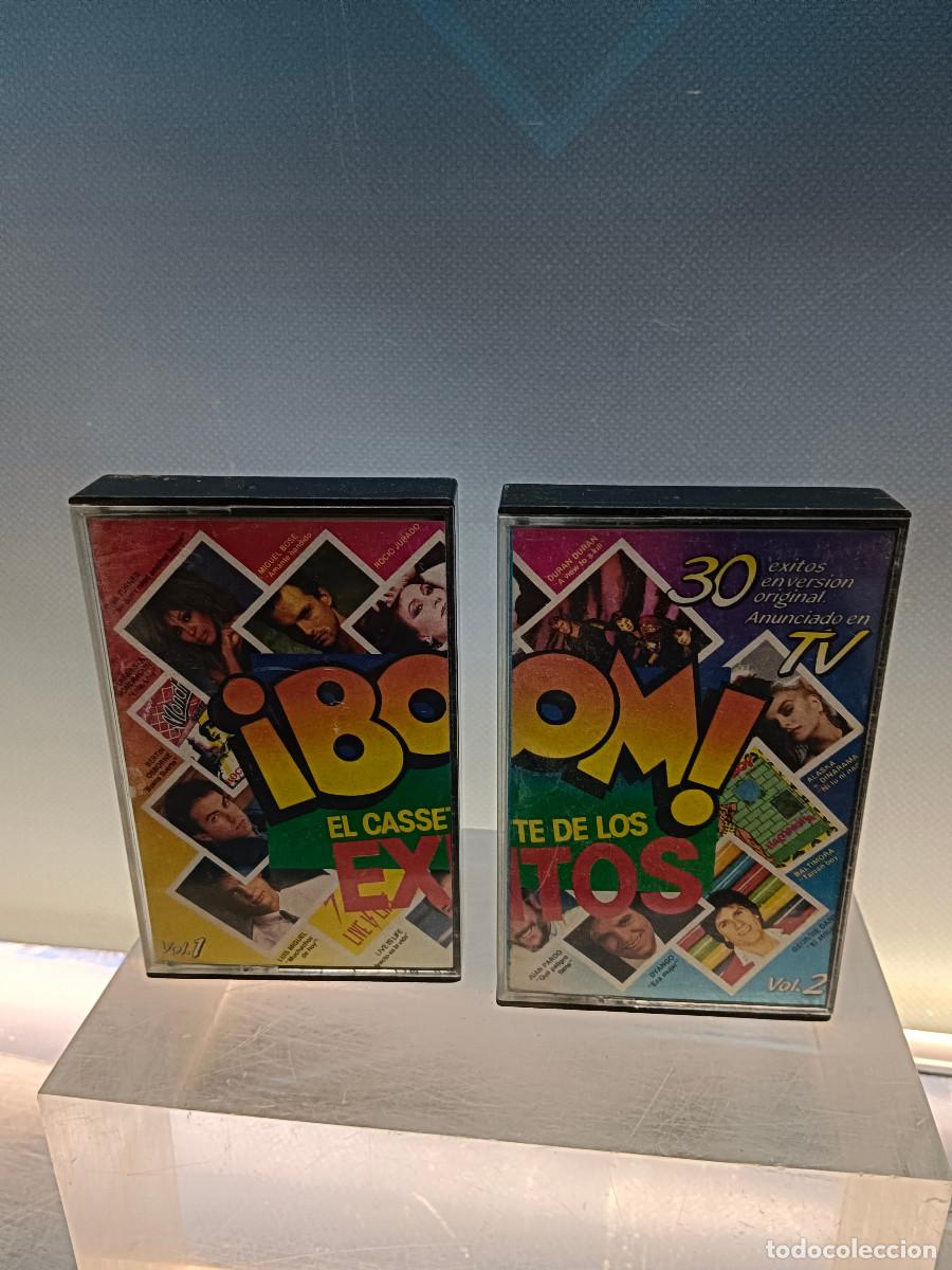Casetes antiguos: dos casetes, caset, &iexcl;BOOM! El cassette de los &eacute;xitos (2 VOL.). - EMI Odeon, D.L. 1985