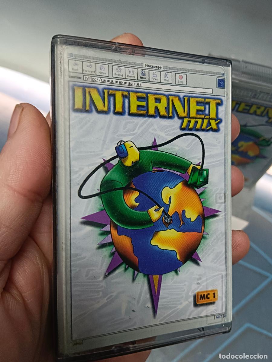 Casetes antiguos: casete, cassette, dos casetes INTERNET MIX - Foto 2