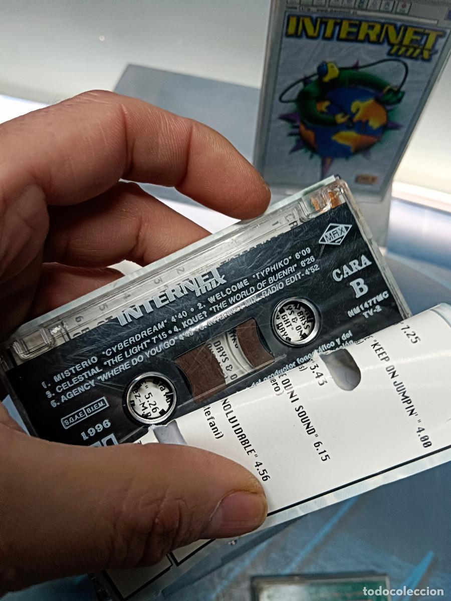 Casetes antiguos: casete, cassette, dos casetes INTERNET MIX - Foto 4