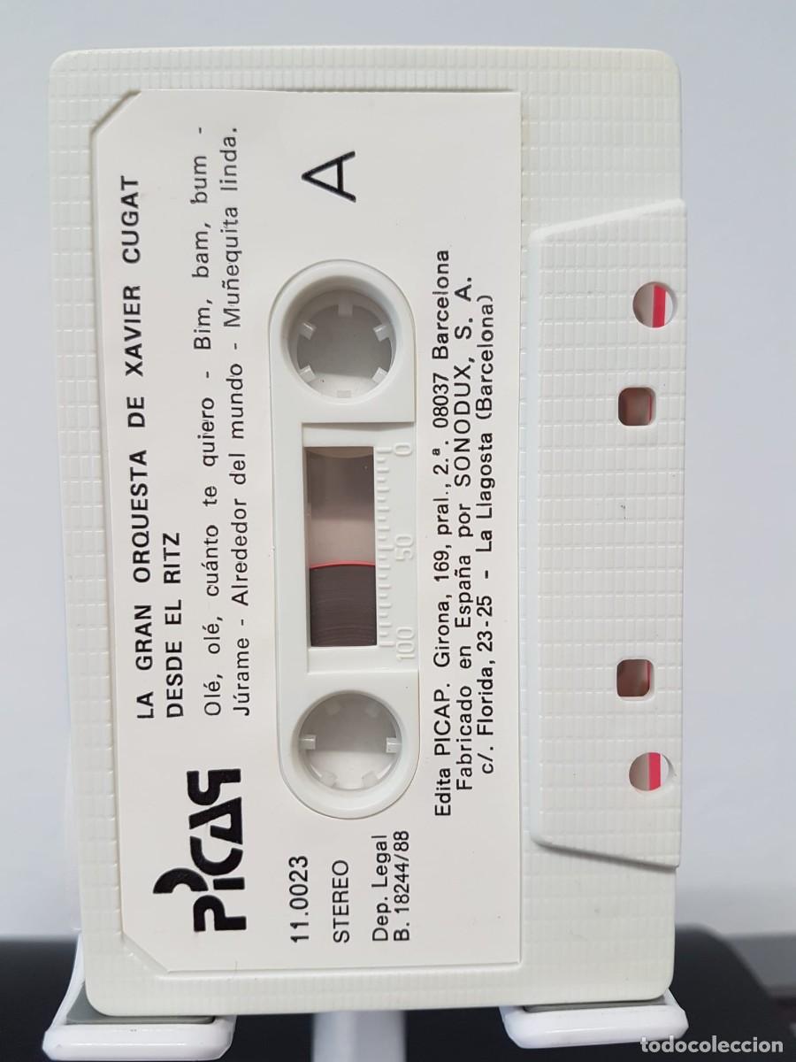 Casetes antiguos: La Gran Orquesta Xavier Cugat - Desde el Ritz (Cassette) - Foto 5