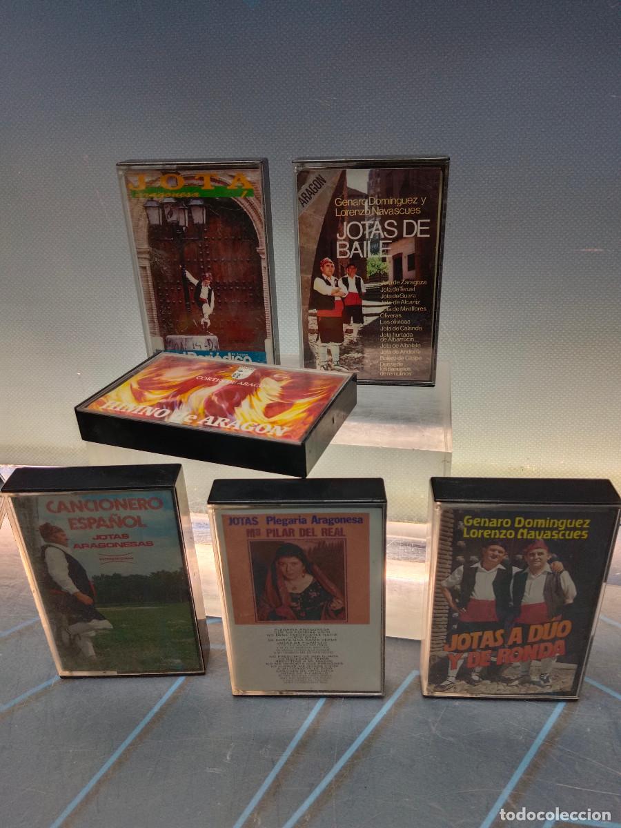 Casetes antiguos: Lote 6 casetes, variados, JOTAS - Foto 1