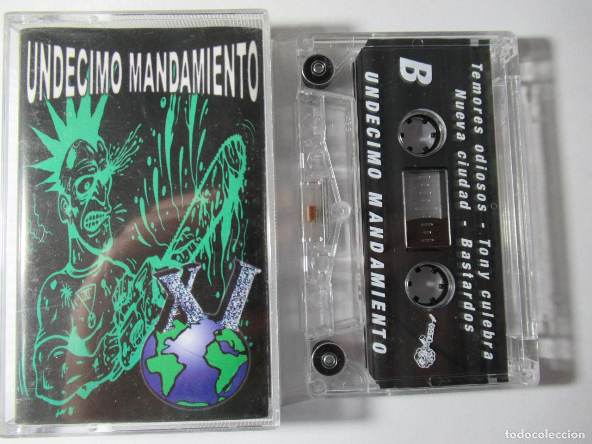 Old Cassettes: UND&Eacute;CIMO MANDAMIENTO - MAQUETA CASSETTE PUNK 1999