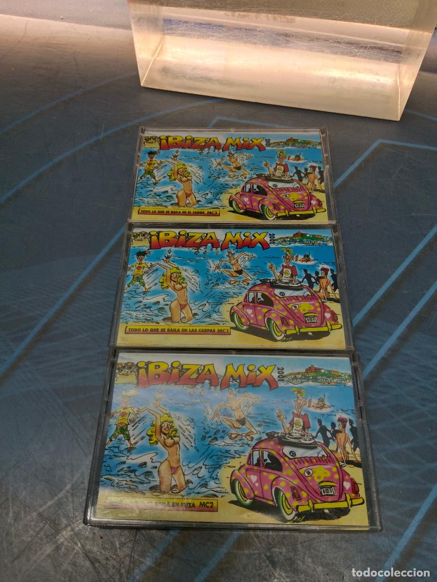 Casetes antiguos: 3 cintas, CINTA - CASSETTE - IBIZA MIX 2001