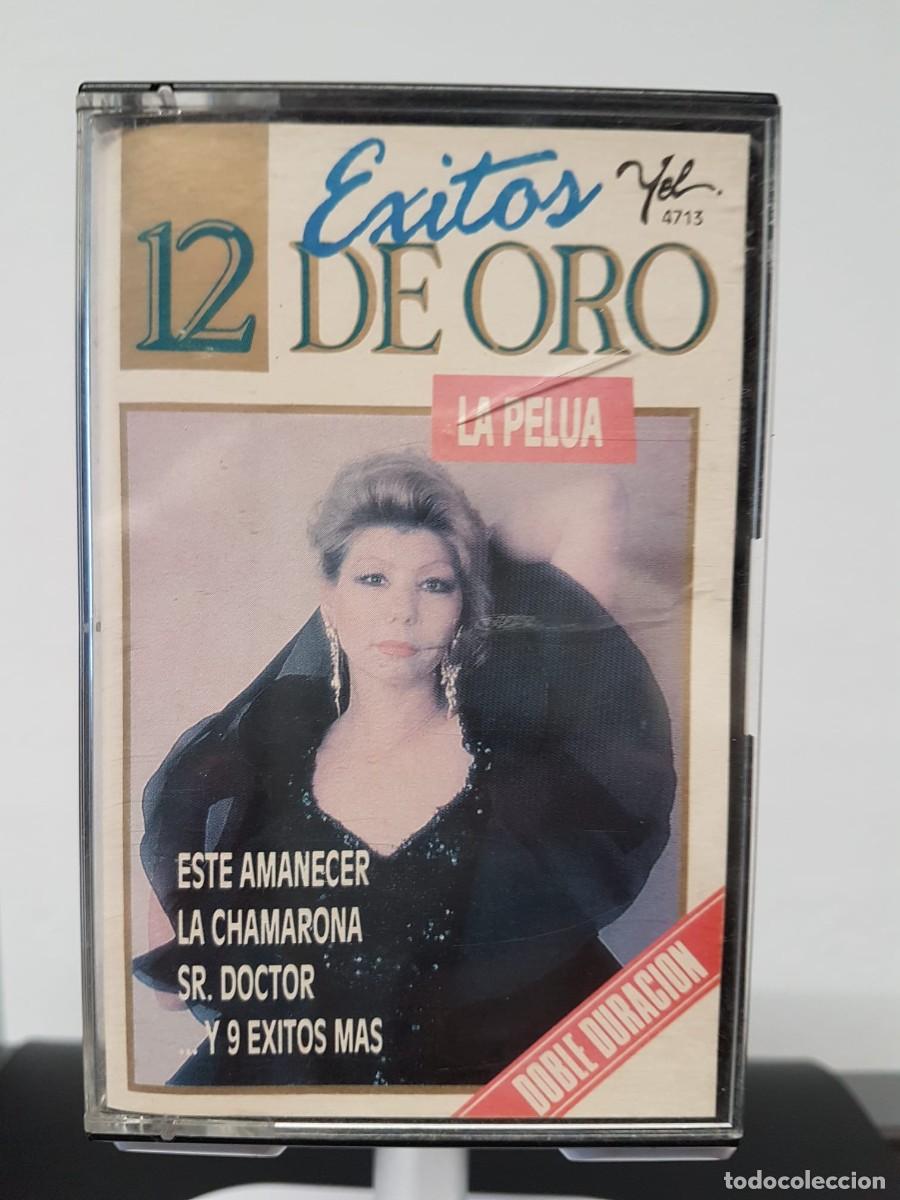 Casetes antiguos: La Pelua - 12 &Eacute;xitos de Oro (Cassette) - Foto 1