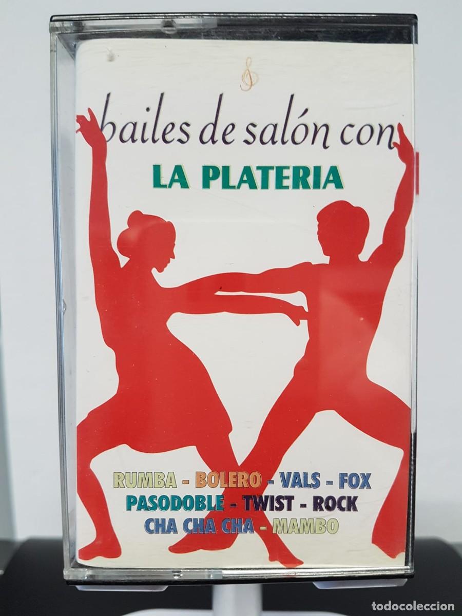 Casetes antiguos: Bailes de Sal&oacute;n con La Plateria (Cassette) - Foto 1