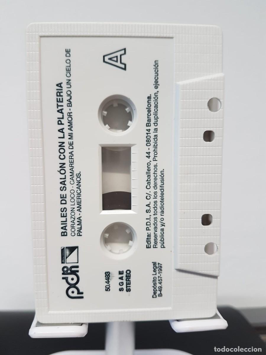 Casetes antiguos: Bailes de Sal&oacute;n con La Plateria (Cassette) - Foto 3