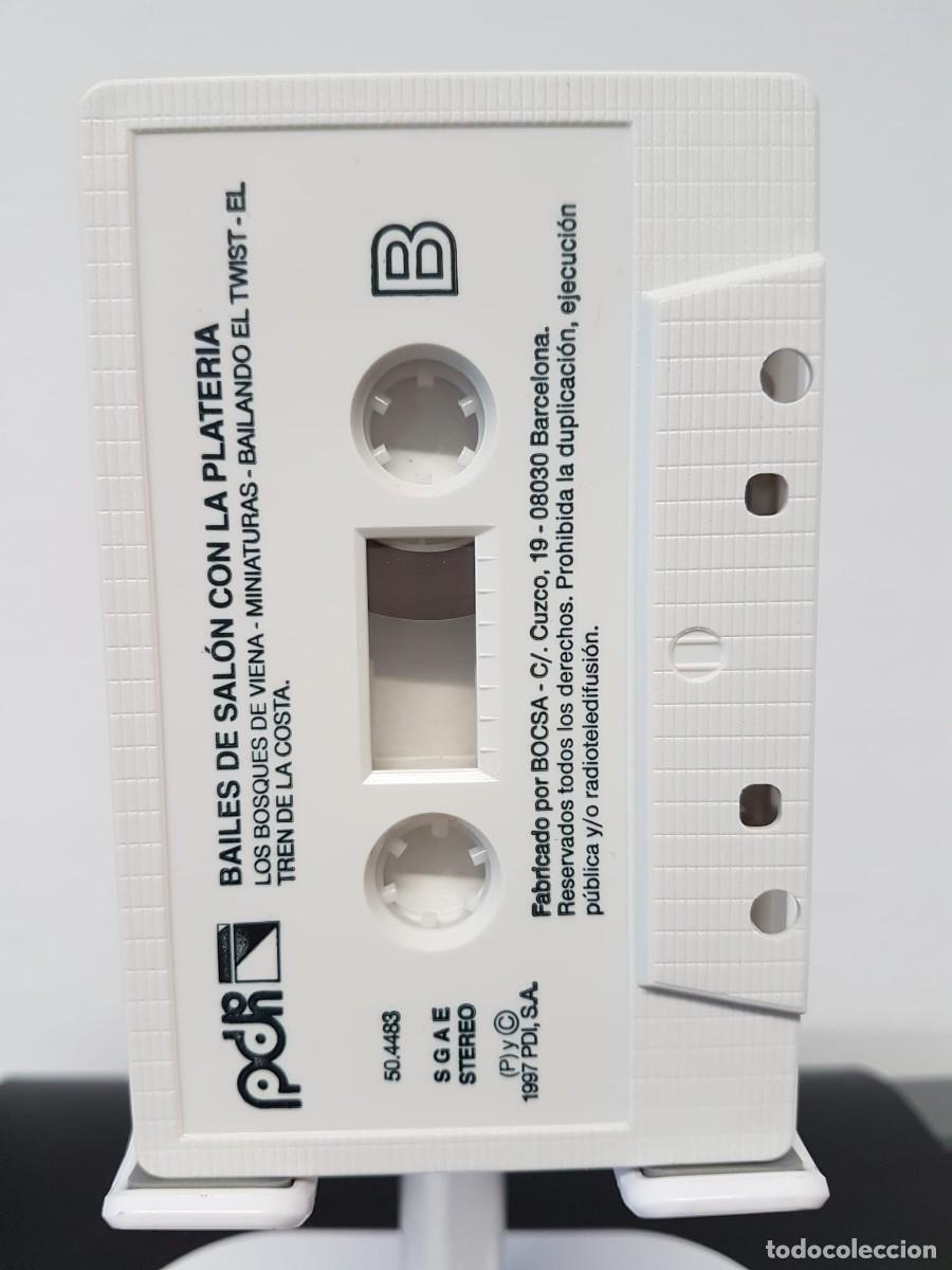 Casetes antiguos: Bailes de Sal&oacute;n con La Plateria (Cassette) - Foto 4