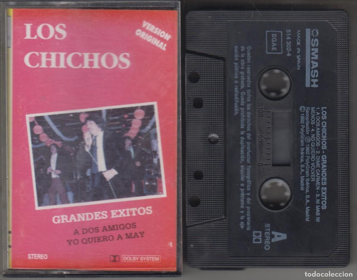 Casetes antiguos: Los Chichos cassette Grandes &Eacute;xitos 1992 Smash