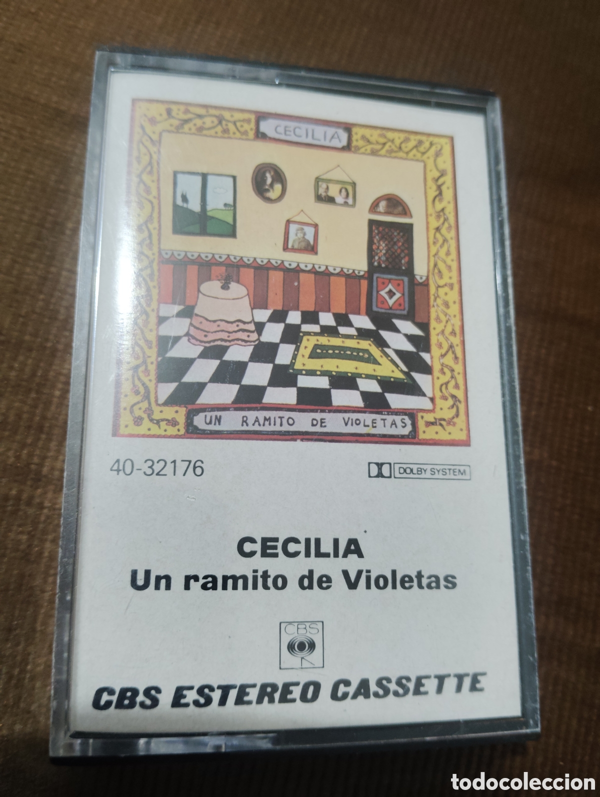 Casetes antiguos: CECILIA - UN RAMITO DE VIOLETAS , 1982 / CANTAUTORA , CANCION PROTESTA.