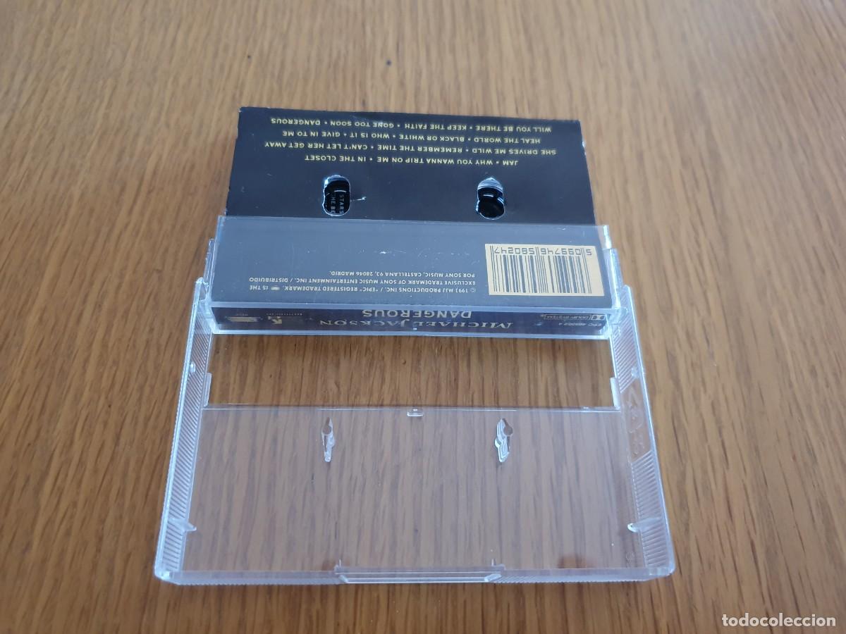 Casetes antiguos: Casete Michael Jackson - Dangerous - 1991 - Foto 2