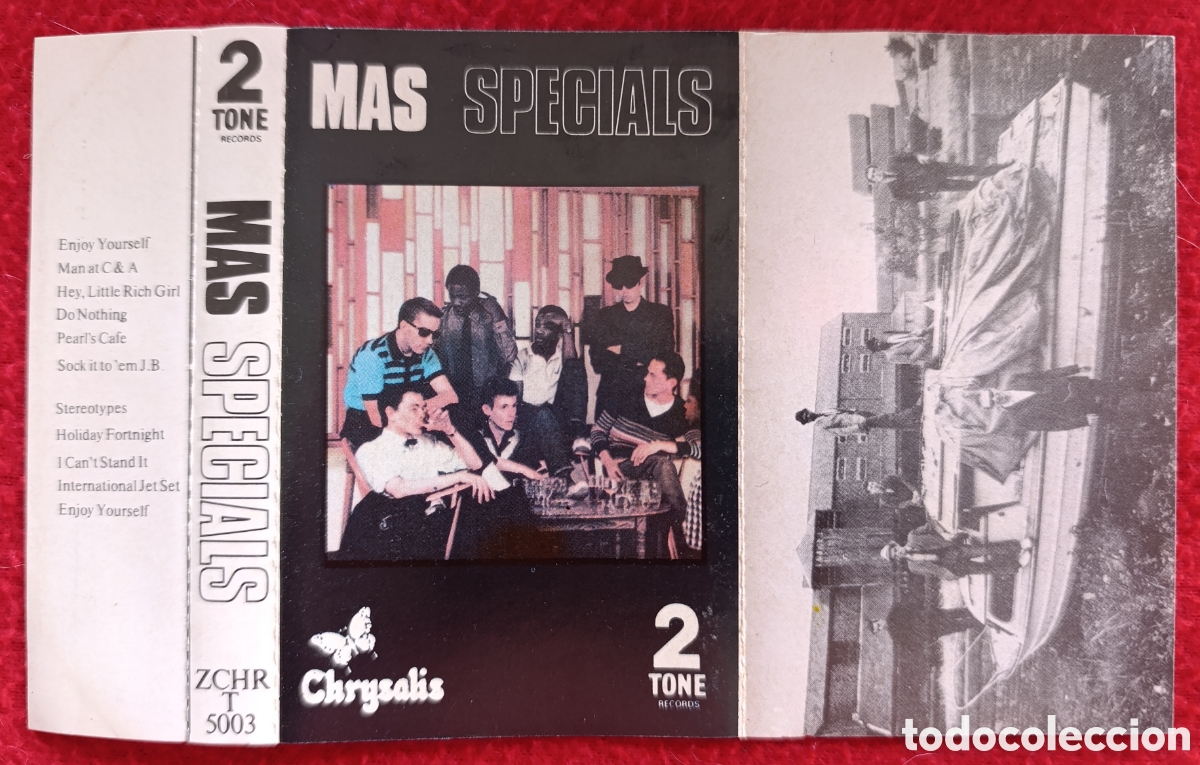 Casetes antiguos: THE SPECIALS - MORE SPECIALS (MAS SPECIALS) CASSETTE 1980 PRIEMERA EDICION ESPA&Ntilde;OLA - SKA 2 TONE