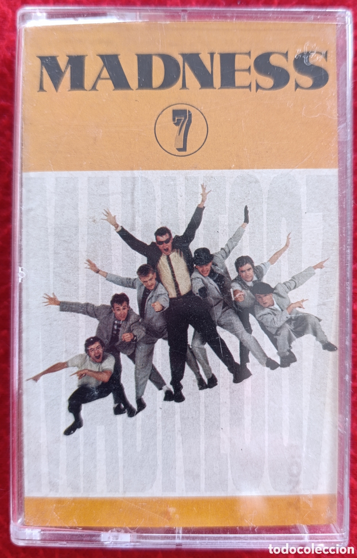 Casetes antiguos: MADNESS &ndash; 7 - CASSETE -1981 EDICION ESPA&Ntilde;OLA DISE&Ntilde;O UNICO - MUY RARA SKA 2 TONE