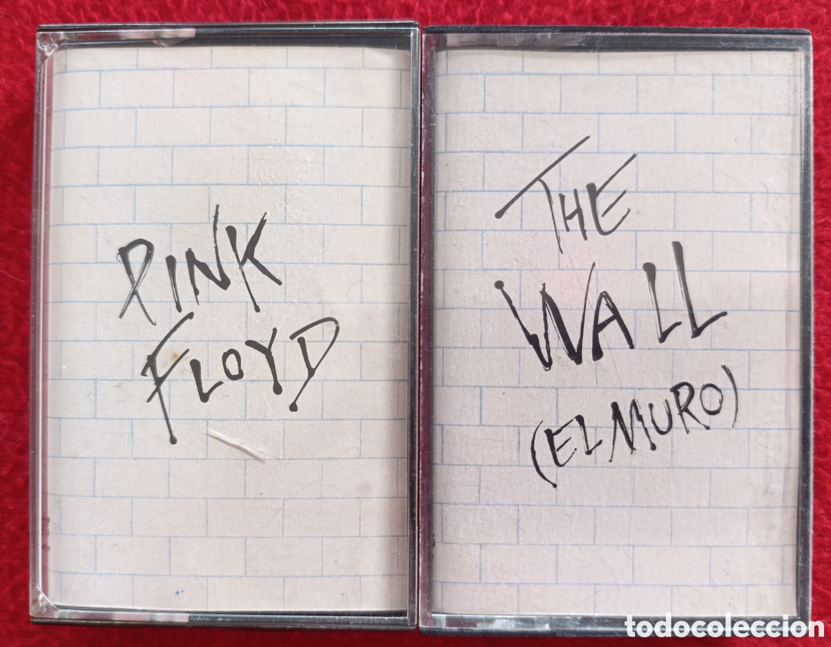 Casetes antiguos: PINK FLOYD &lrm;&ndash; THE WALL DOBLE CASSETTE - EDICION ESPA&Ntilde;OLA - EXCELENTES CONDICIONES!!