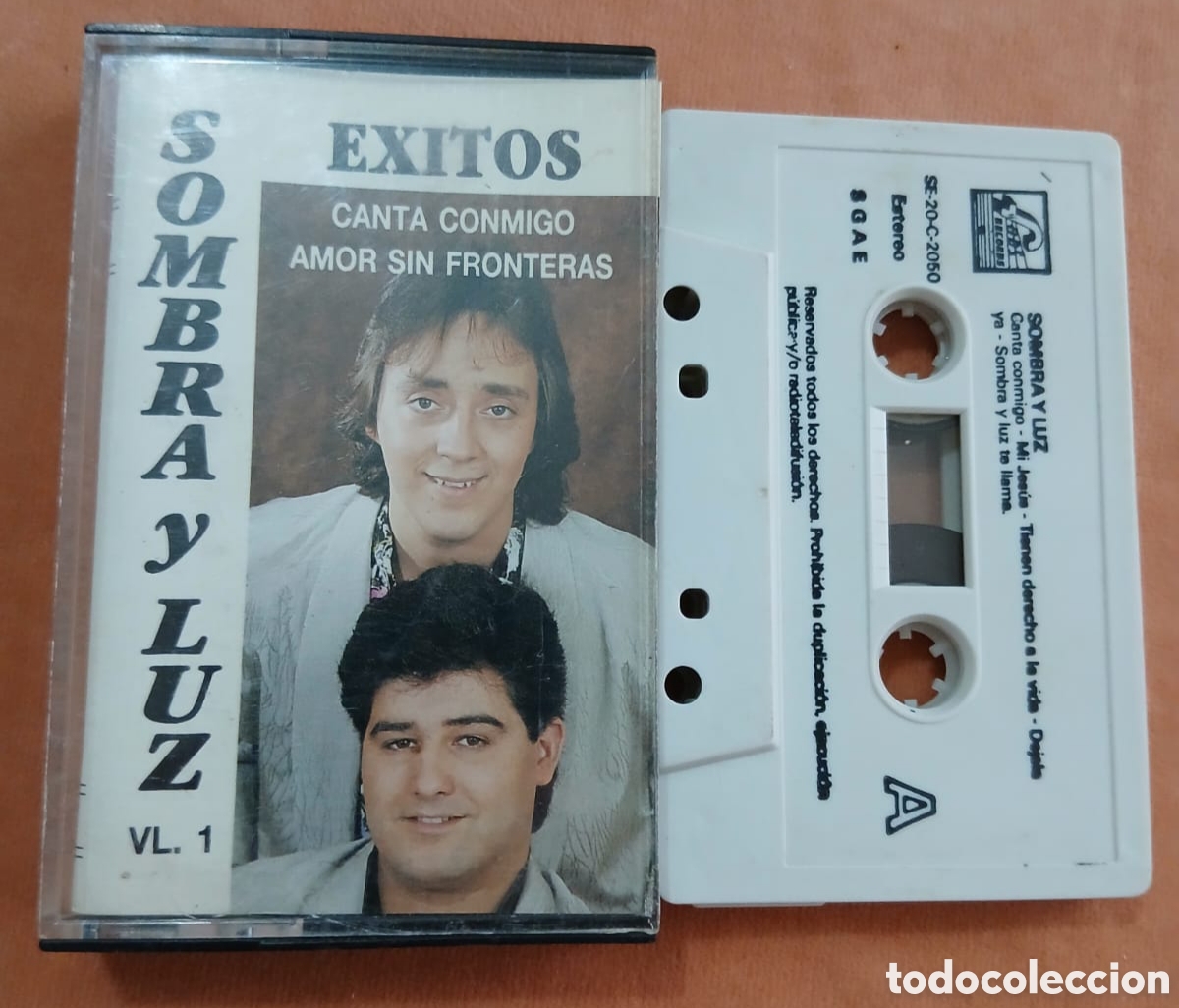 Casetes antiguos: SOMBRA Y LUZ &bull; Canta conmigo &bull; CASETE
