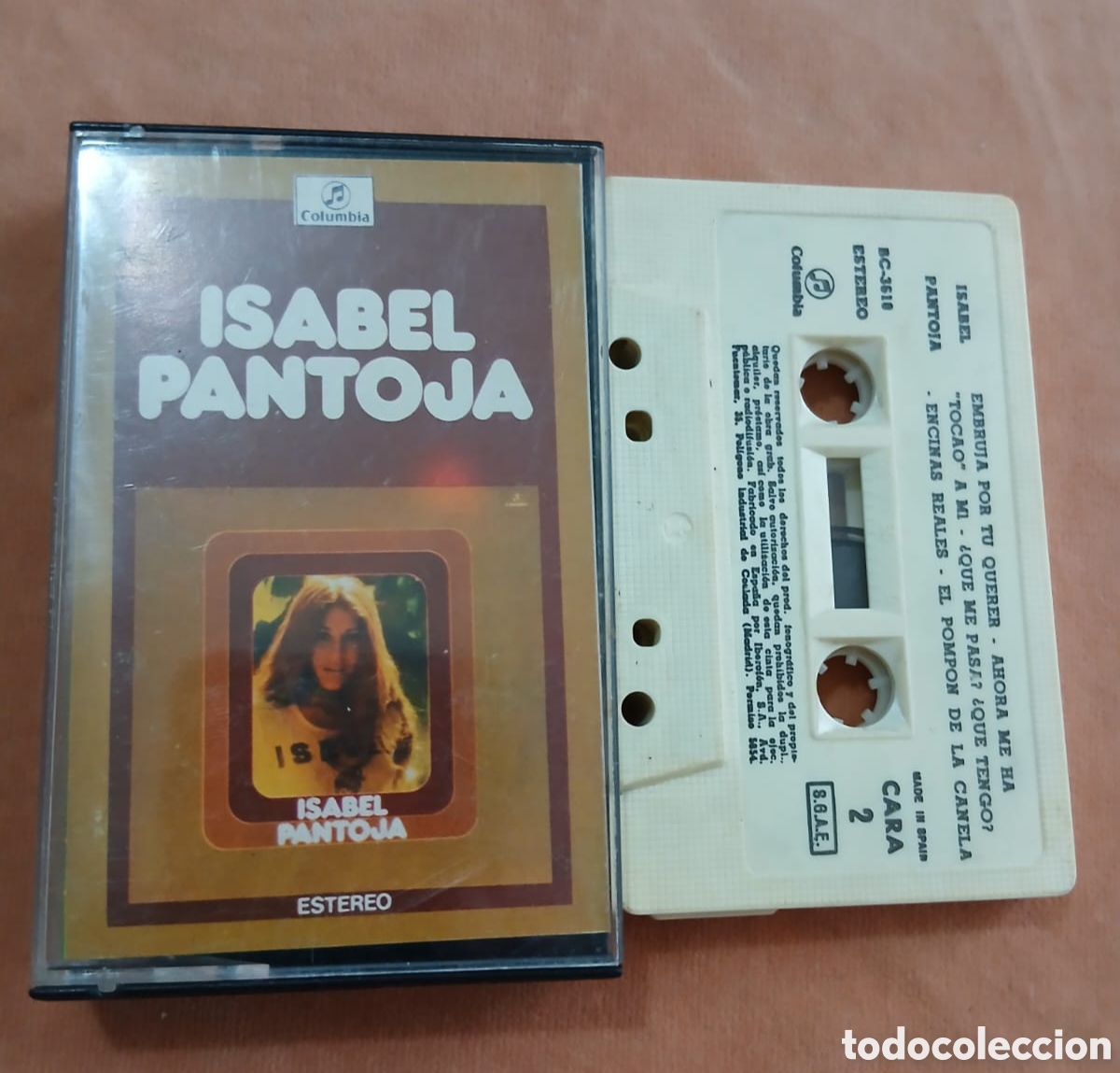 Casetes antiguos: ISABEL PANTOJA &bull; Serie Variedades &bull; Columbia &bull; CASETE